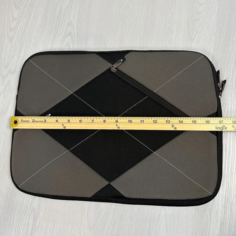 Solo Case Sleeve Padded Black Gray 17